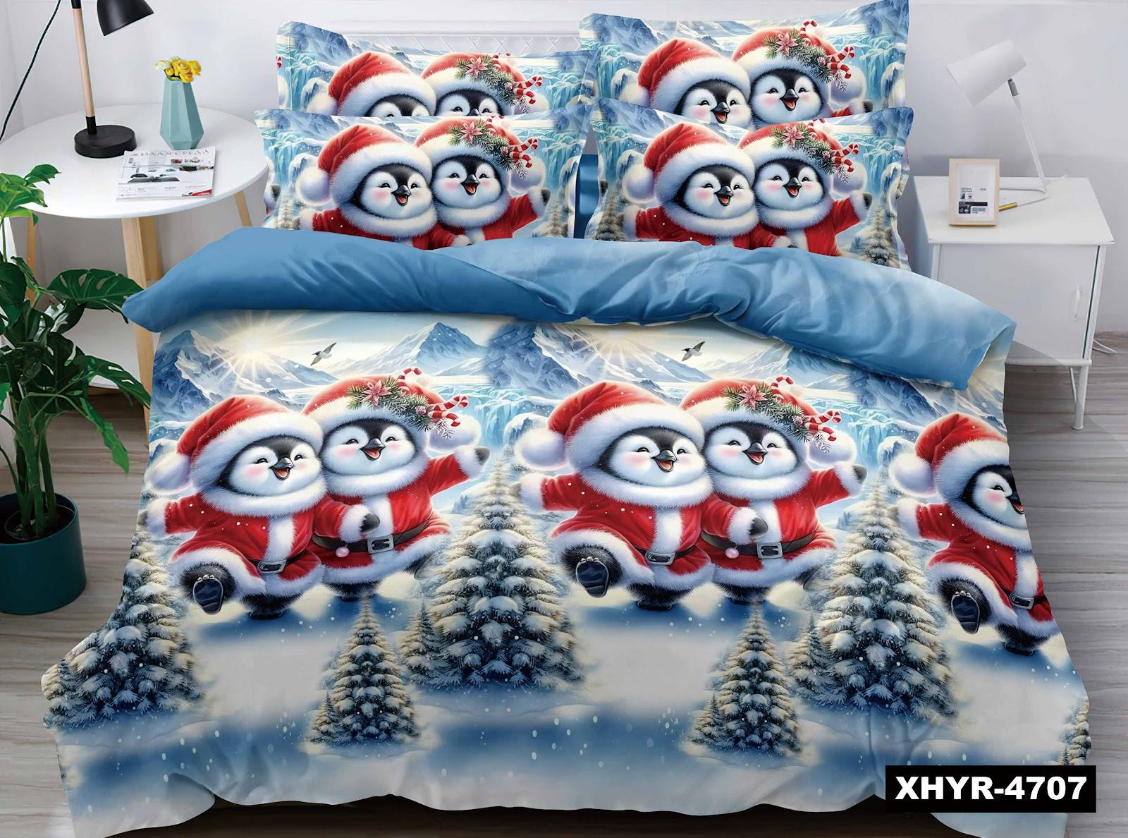 Комплект постельного белья байка двуспальный 180x220 см 70х70 см Разноцветный (4707)