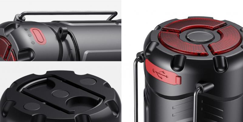 Фонарь кемпинговый Havit HV-S006 многофункциональный 3 Вт 300 Lm (27335) - фото 4 Фонарь кемпинговый Havit HV-S006 многофункциональный 3 Вт 300 Lm (27335) - фото 4