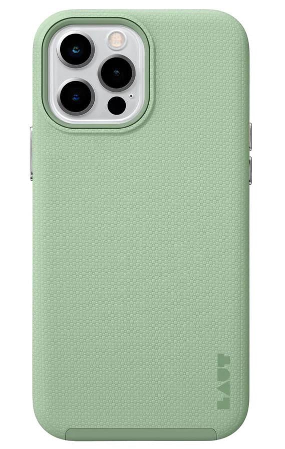 Чехол накладка LAUT SHIELD IMPKT Cell Technology Case MagSafe for iPhone 15 Pro Max Pistachio (L_IP23D_SH_PI)