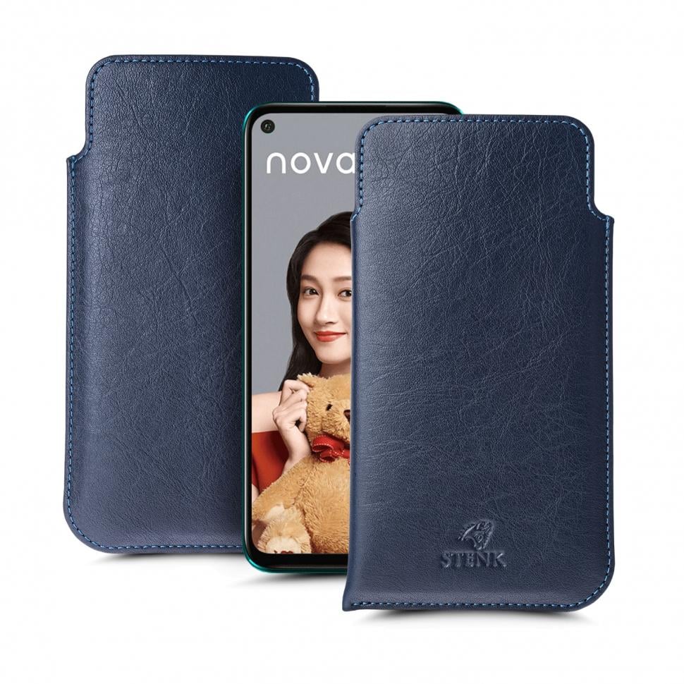 Футляр Stenk Elegance для Huawei Nova 5i Pro Синий (65953) Футляр Stenk Elegance для Huawei Nova 5i Pro Синий (65953)