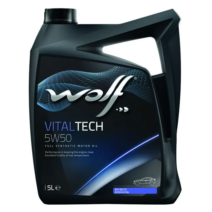 Моторное масло WOLF Vitaltech 5W-50 5 л (8314728) Моторное масло WOLF Vitaltech 5W-50 5 л (8314728)