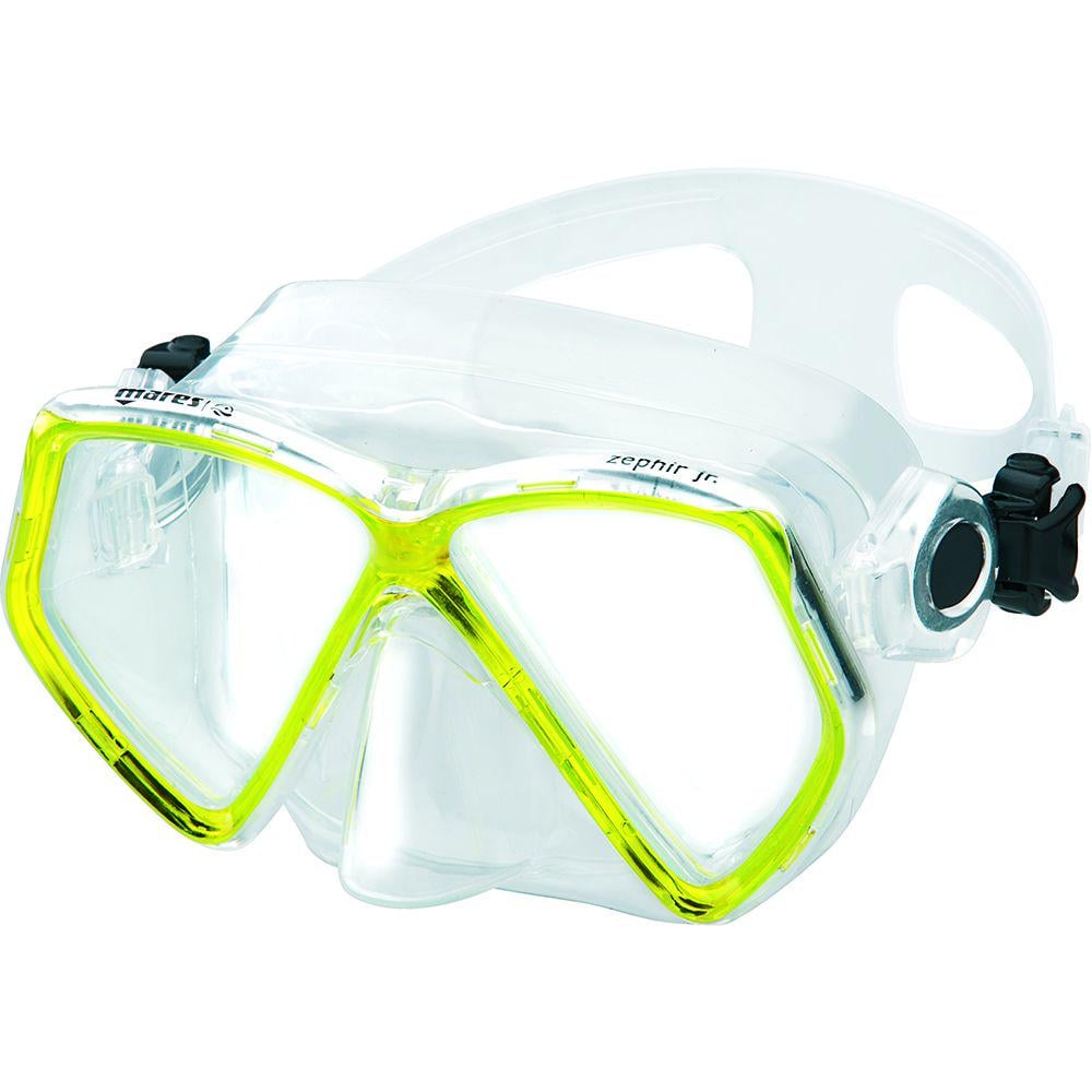 Маска для снорклинга Mares Zephir Jr детская Желтый (411324.YLCL)