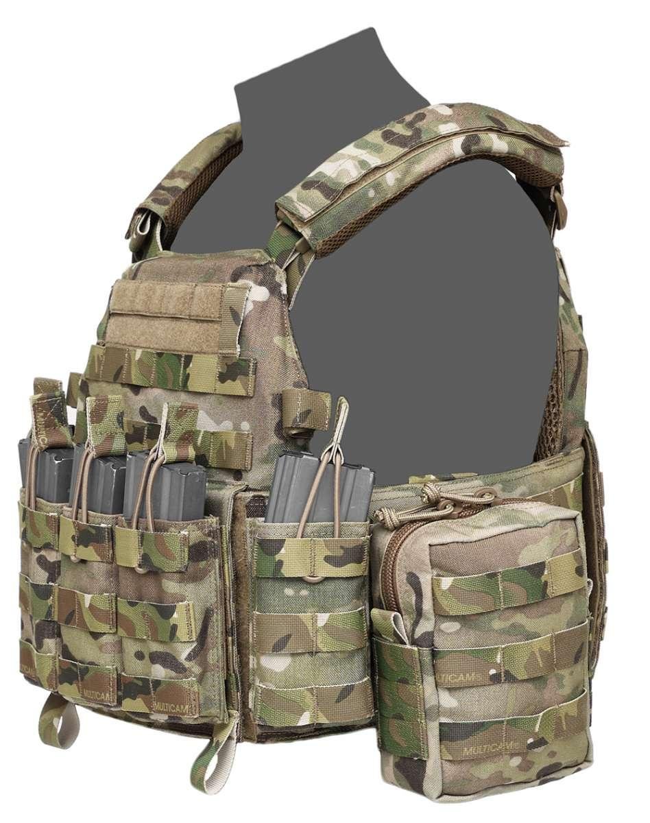 Плитоноска Warrior Assault Systems Dynamic Combat System c подсумками M4 5,56 мм M Multicam - фото 3