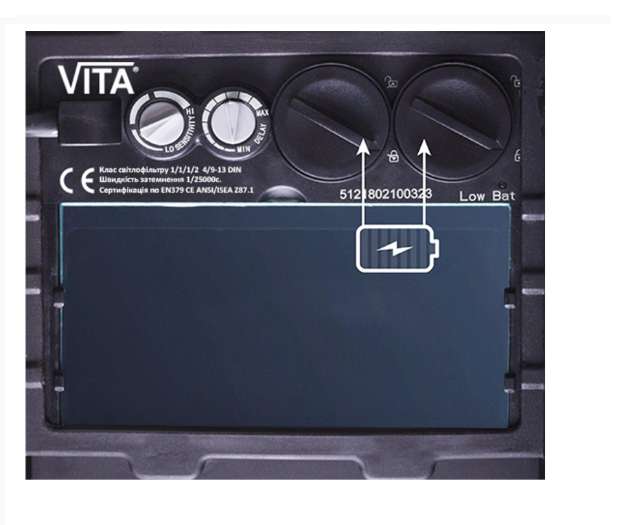 Маска сварочная с автозатемнением Evolution (2025 WH-0001) - фото 3 Маска сварочная с автозатемнением Evolution (2025 WH-0001) - фото 3