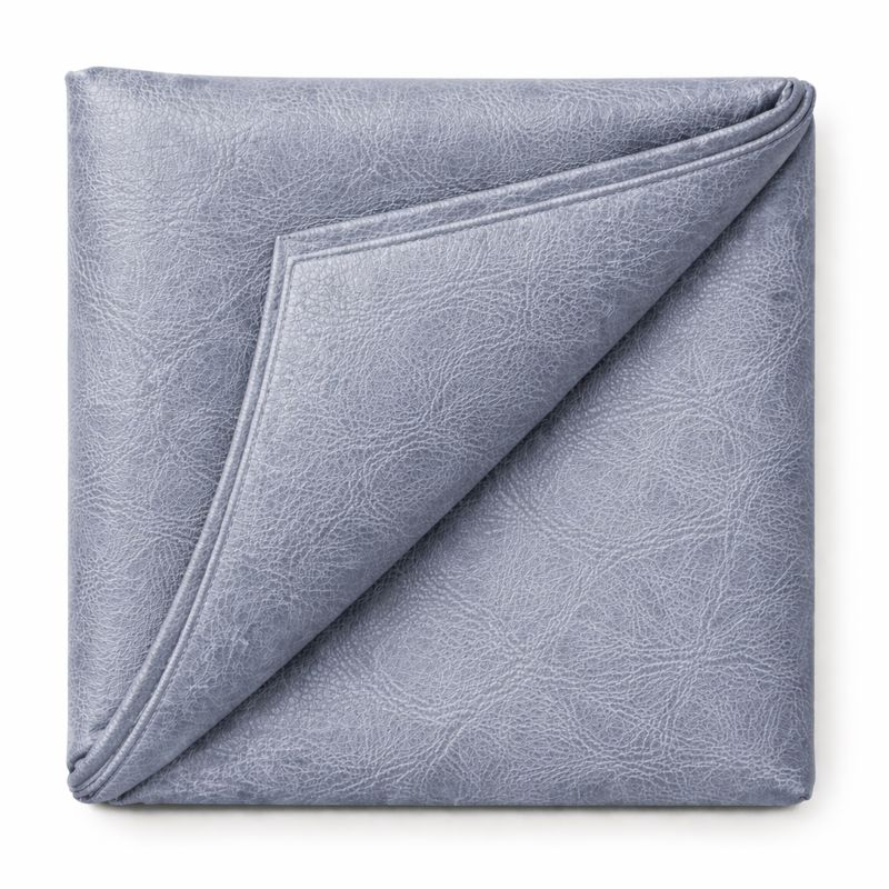 Кожзам обивочный для мебели и дверей тисненый 1,1 мм/1 м Светло-серый (2023)