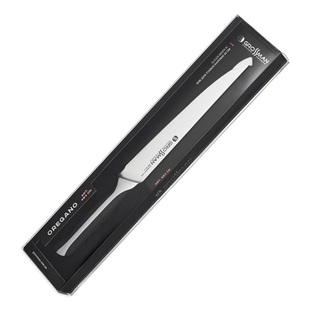 Нож разделочный Grossman Oregano 483 ON (26329525) - фото 9 Нож разделочный Grossman Oregano 483 ON (26329525) - фото 9