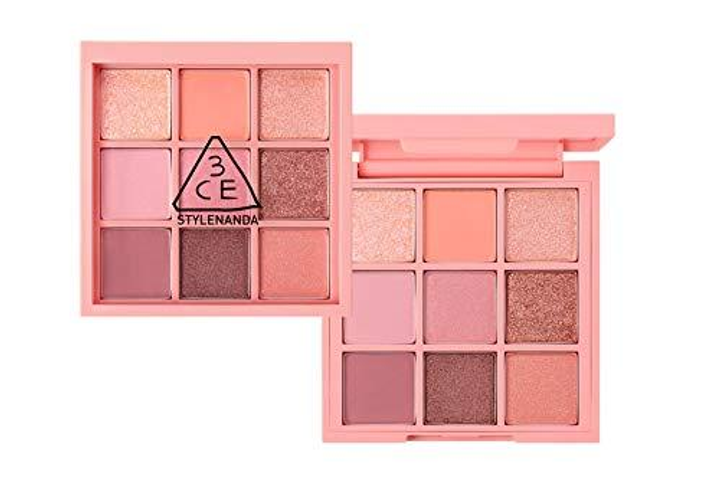 Палетка теней 3CE Multi Eye Color Palette Beach Muse Makeup - фото 2