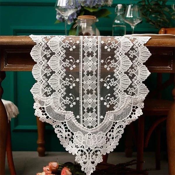 Серветка ажурна 180x35 см (Q00420) - фото 8 Серветка ажурна 180x35 см (Q00420) - фото 8