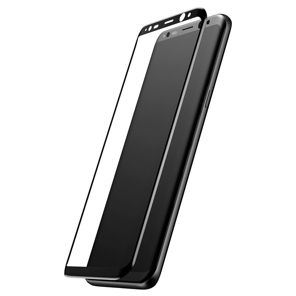 Захисне скло Mocolo 3D Full Glue для Samsung Galaxy S8 Plus G955 0,33 мм Black - фото 2