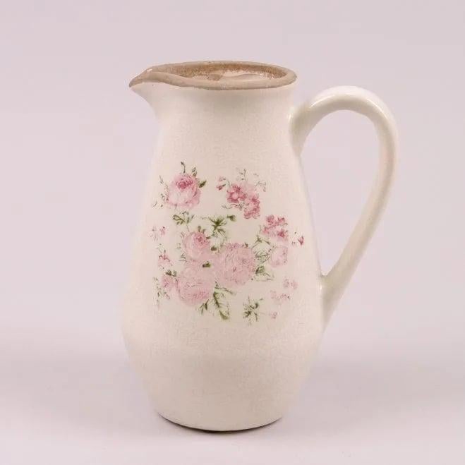 Ваза керамическая Flora Розы (37683)