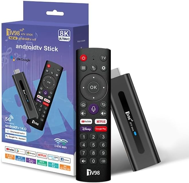 Пульти TV98 ATV Stick Bluetooth 5.0 з голосовим пультом (3053301745)