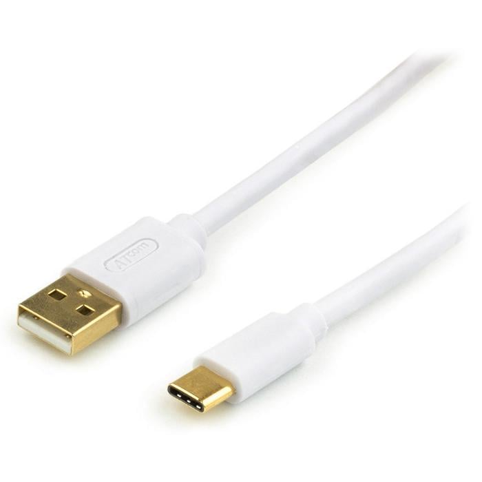 Кабель Atcom 13427 USB Type-A Type-C 1,8 м White (26449545)