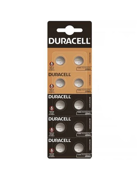 Батарейка Duracell LR44 1.5V/B 1 шт. (04424)
