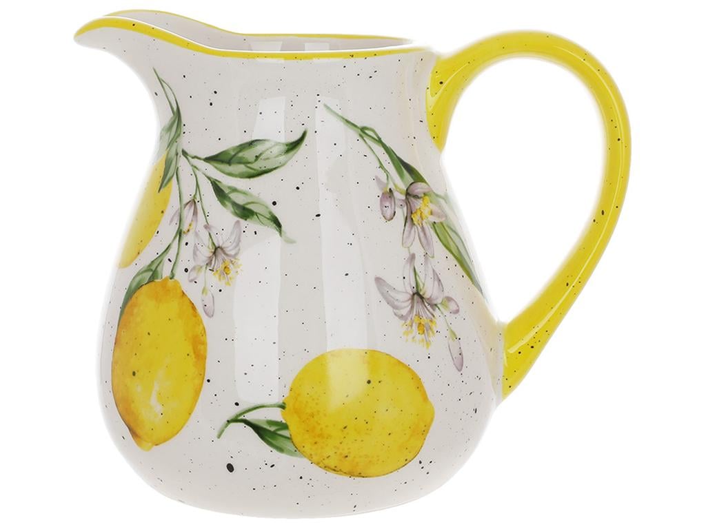 Кувшин керамический Сочные лимоны 1 л (BDI-DM008-LM)