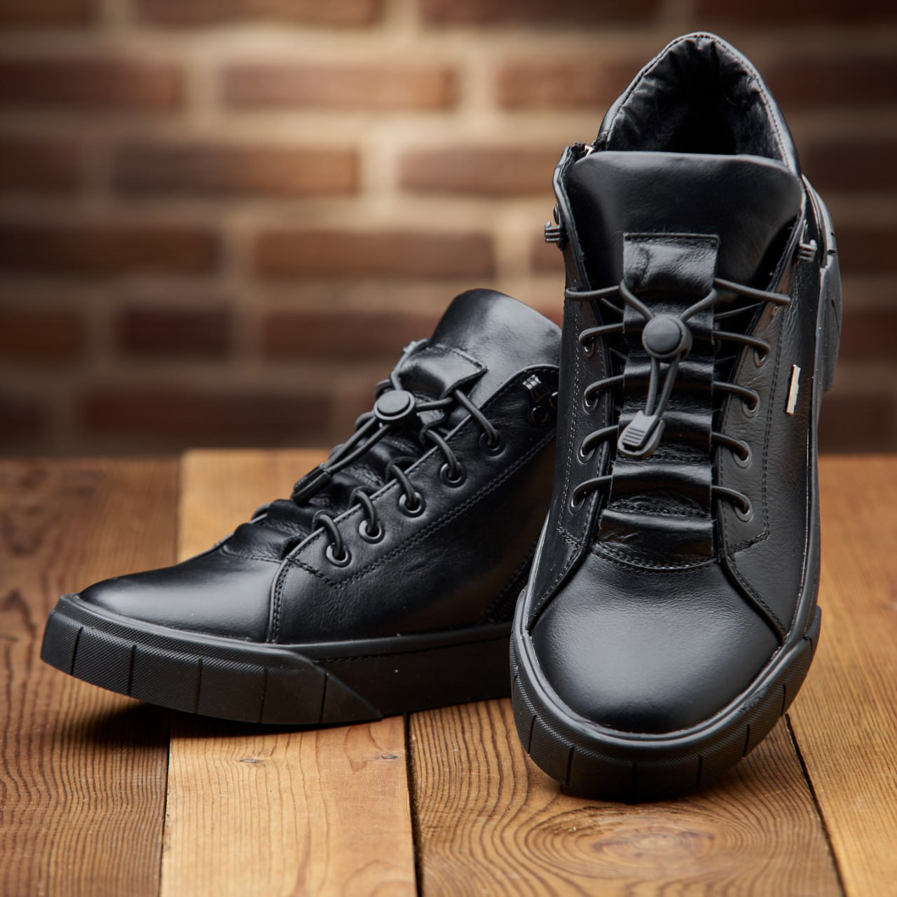 Черевики чоловічі зимові класичні на блискавці Barzoni р. 44 29 см Чорний (30241285) - фото 4 Черевики чоловічі зимові класичні на блискавці Barzoni р. 44 29 см Чорний (30241285) - фото 4