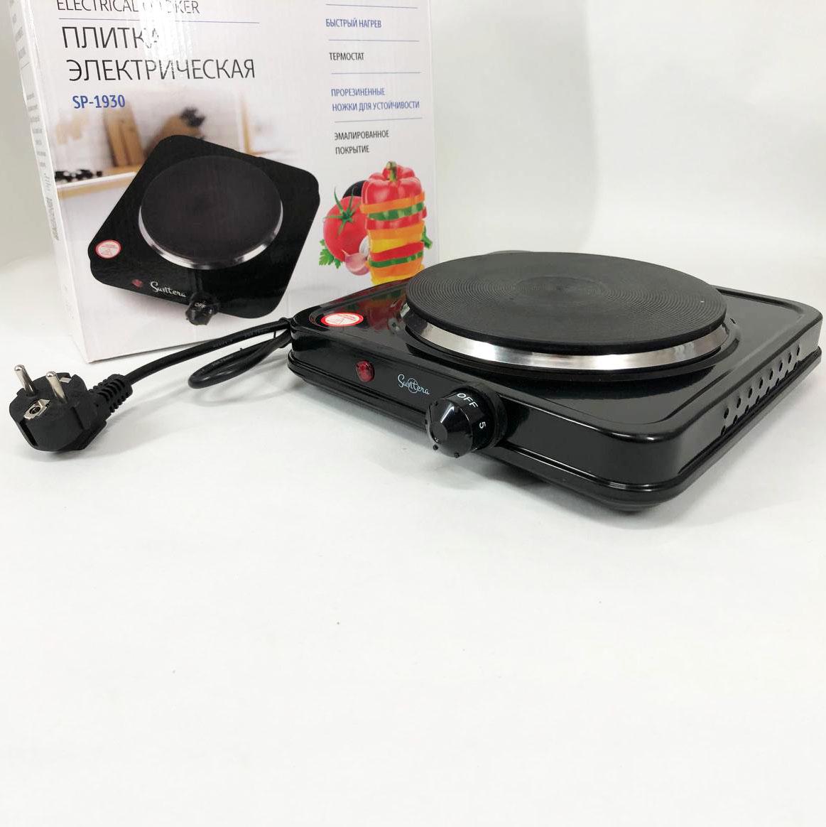 Плита электрическая Suntera Черный (SP-1930) - фото 7 Плита электрическая Suntera Черный (SP-1930) - фото 7
