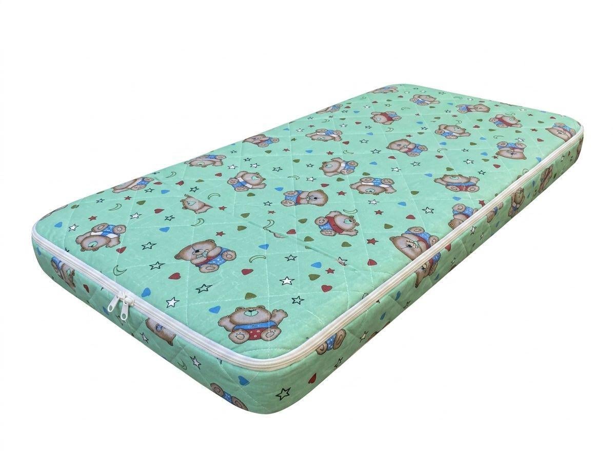 Матрас детский ортопедический Homefort SweetDreams 6 GreenBears 60х120 см Разноцветный (3653326)
