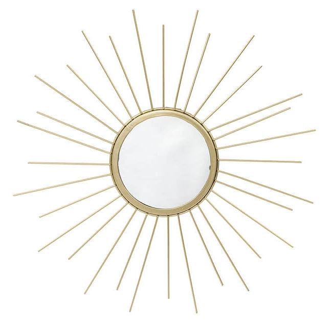 Дзеркало металеве настінне 40 см (26262)