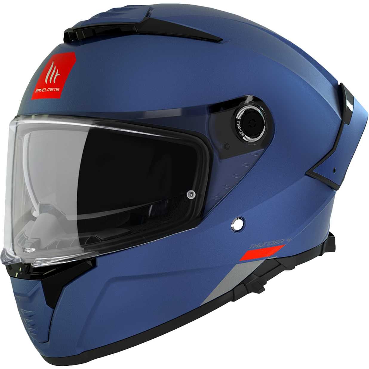 Мотошлем MT HELMETS Thunder 4 SV Solid XL Matt Blue (21938) Мотошлем MT HELMETS Thunder 4 SV Solid XL Matt Blue (21938)