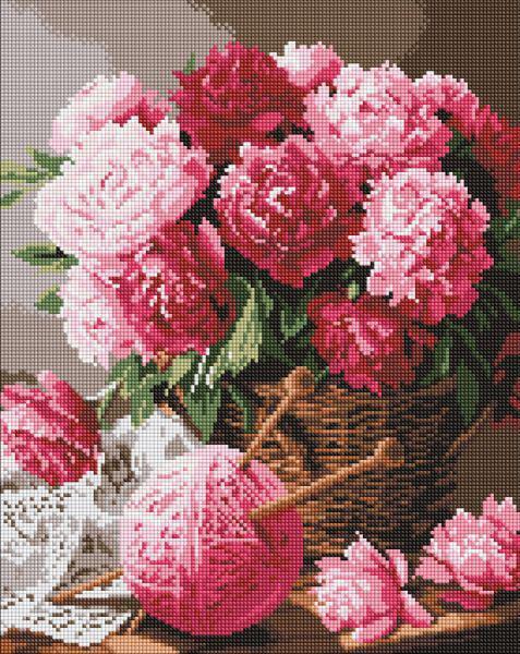 Алмазна мозаїка Ideyka Таємниці пелюсток 40x50 см (Id-AMO8180)