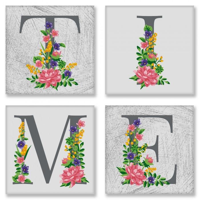 Картина по номерам Идейка "Time Лофт" 18x18 см (CH124)