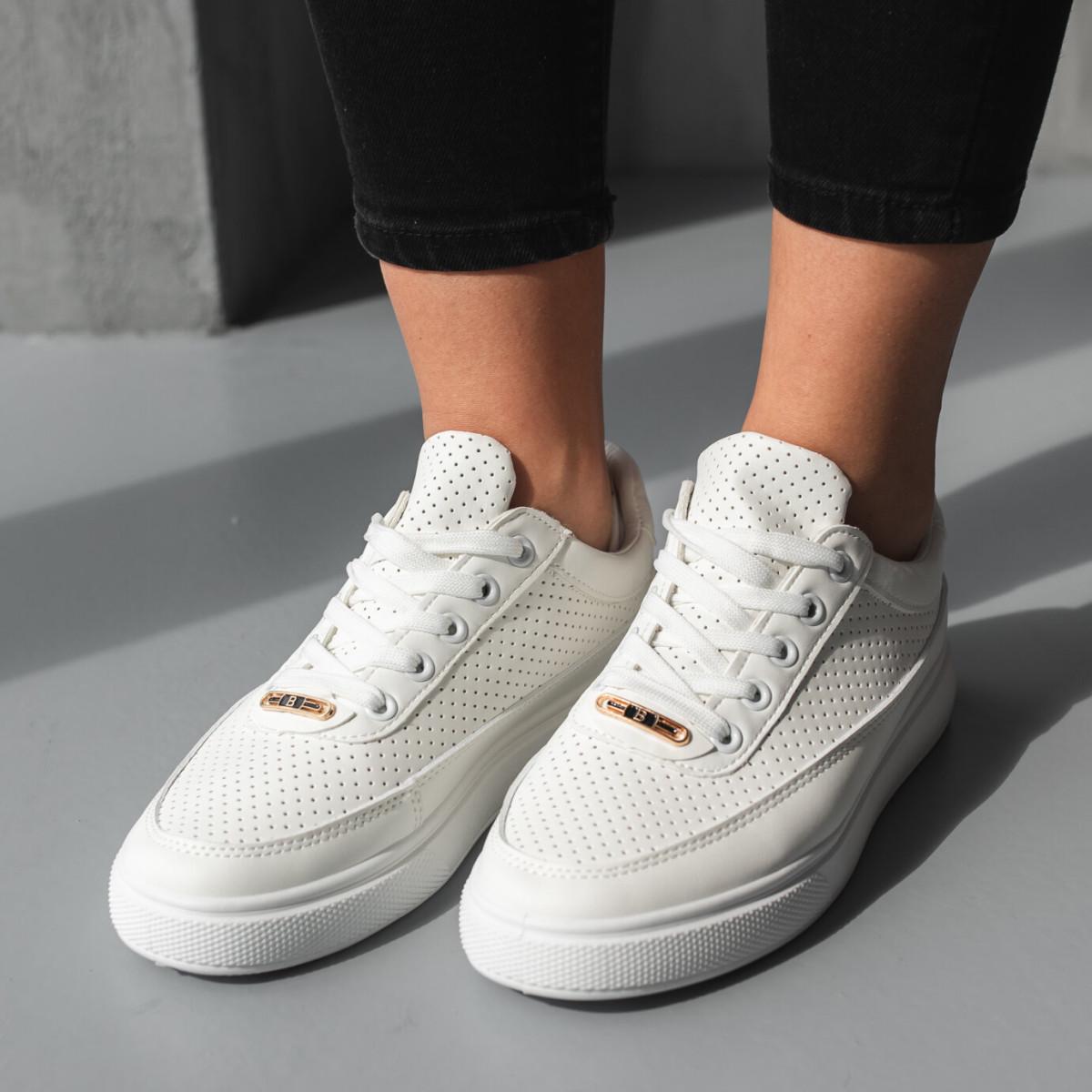 Кроссовки женские Fashion р. 41 25,5 см Белый (3725)