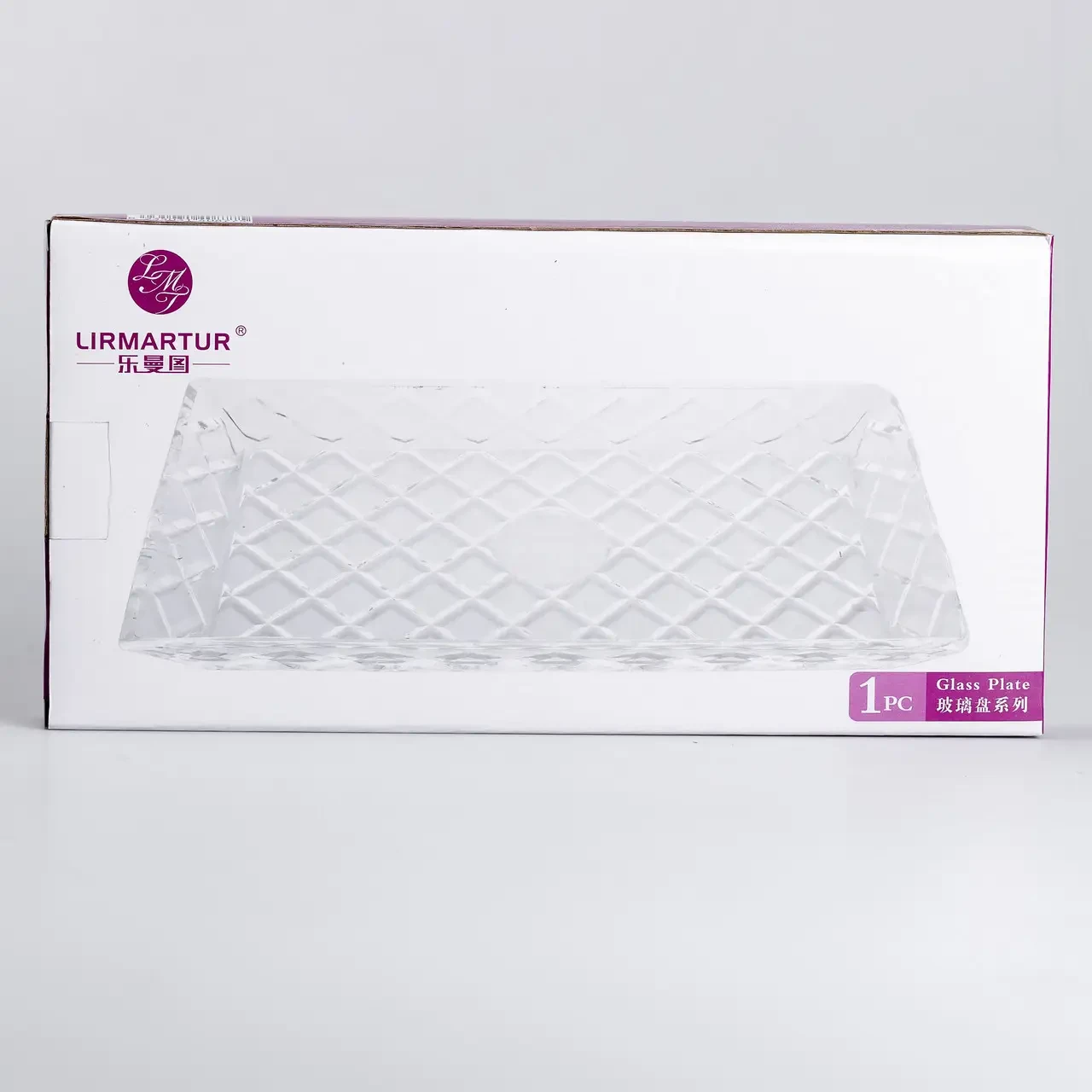 Блюдо для закусок Lirmartur стеклянное прямоугольное 29,5х13,5х2 см (HP-YH-57) - фото 6 Блюдо для закусок Lirmartur стеклянное прямоугольное 29,5х13,5х2 см (HP-YH-57) - фото 6