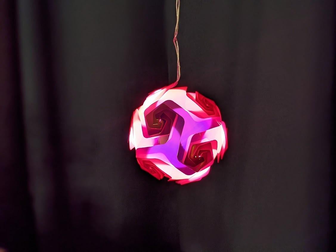 Светодиодная гирлянда бахрома «Космическая Роза» 3х1 м 40 LED от сети с переходником Розовый