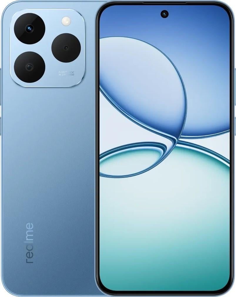 Смартфон Realme 15T 5G 12/256 Гб Global Version Silk Blue (2797494187) - фото 1 Смартфон Realme 15T 5G 12/256 Гб Global Version Silk Blue (2797494187) - фото 1