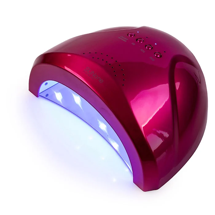 Лампа для маникюра SUN One UV/LED для полимеризации 48 W Pink - фото 2