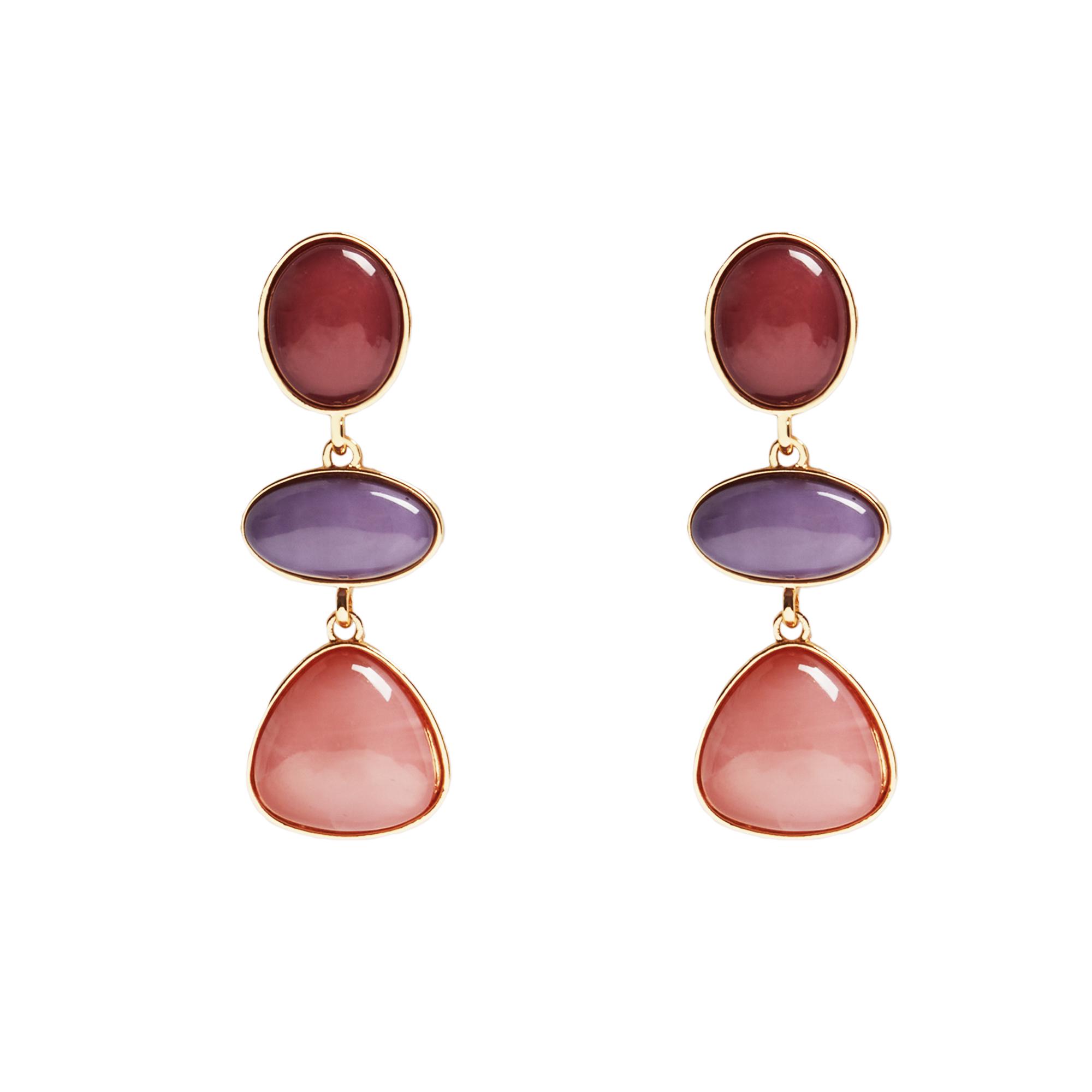 Женские серьги Parfois 1667012 ONE Розовый