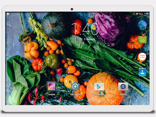 Планшет-телефон Adronix MT116 2GB RAM  Gold + Чехол-клавиатура + Карта памяти 32GB