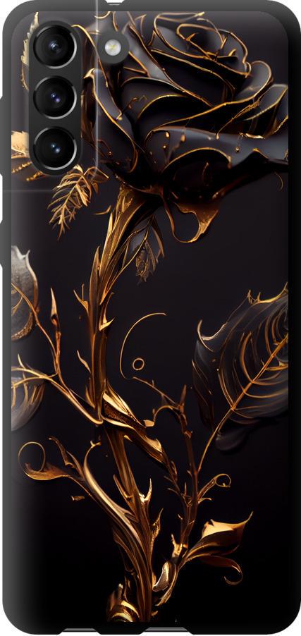 Чехол на Samsung Galaxy S21 Plus Роза 3 (5552b-2115-42517)