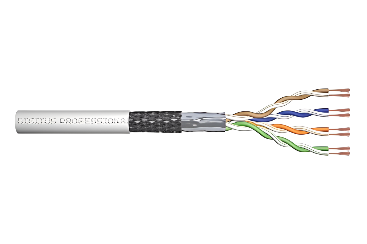 Патч-корд Digitus Cat 6 SF-UTP AWG 26/7 LSZH 305 м Сірий (ERC-DK-1633-P-305) Патч-корд Digitus Cat 6 SF-UTP AWG 26/7 LSZH 305 м Сірий (ERC-DK-1633-P-305)