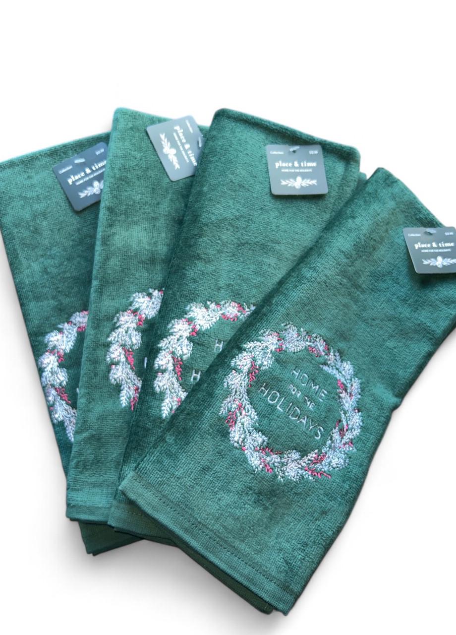 Полотенце новогоднее Place & time Home for the holidays 4x66 см (2792163152) - фото 2