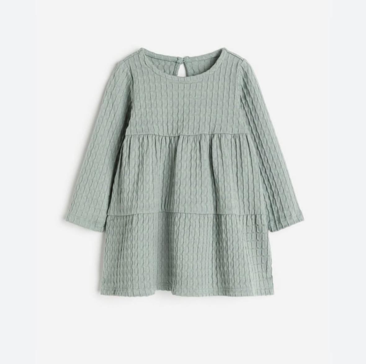 Сукня для дівчинки H&M 86 см Зелений (480615)