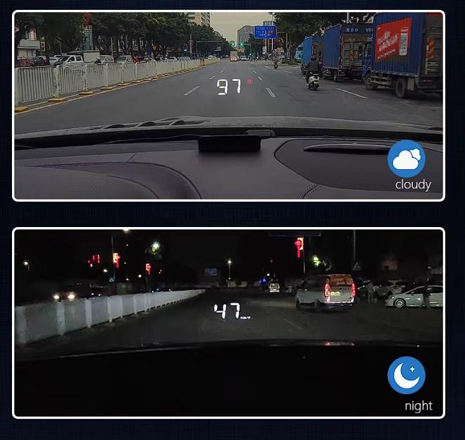 Бортовой компьютер для авто OBD2 HUD M3 с проекцией на стекло - фото 9 Бортовой компьютер для авто OBD2 HUD M3 с проекцией на стекло - фото 9