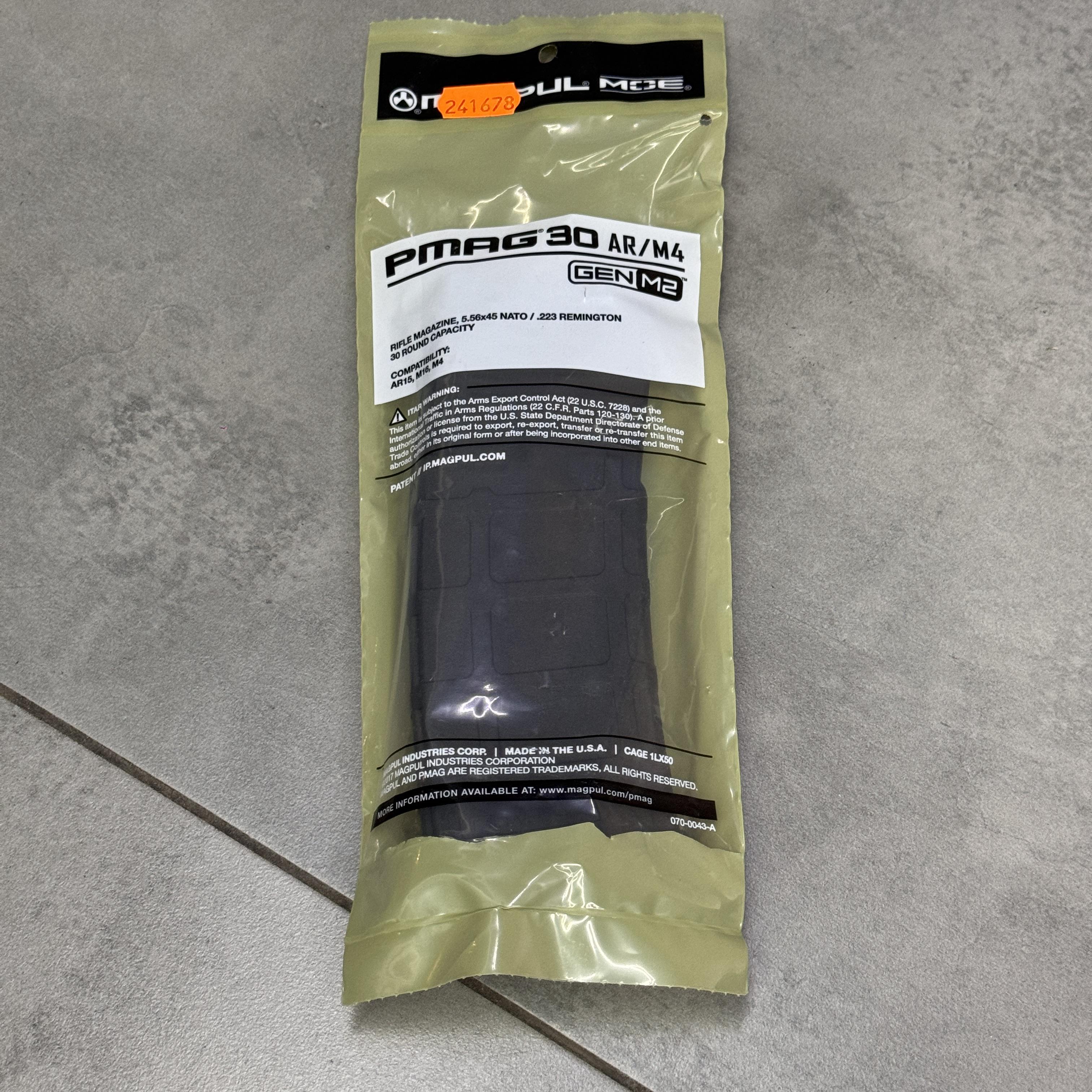 Магазин Magpul для AR15 PMAG 30 AR/M4 GEN M2 MOE 5.56x45 Чорний (MAG571) - фото 8 Магазин Magpul для AR15 PMAG 30 AR/M4 GEN M2 MOE 5.56x45 Чорний (MAG571) - фото 8