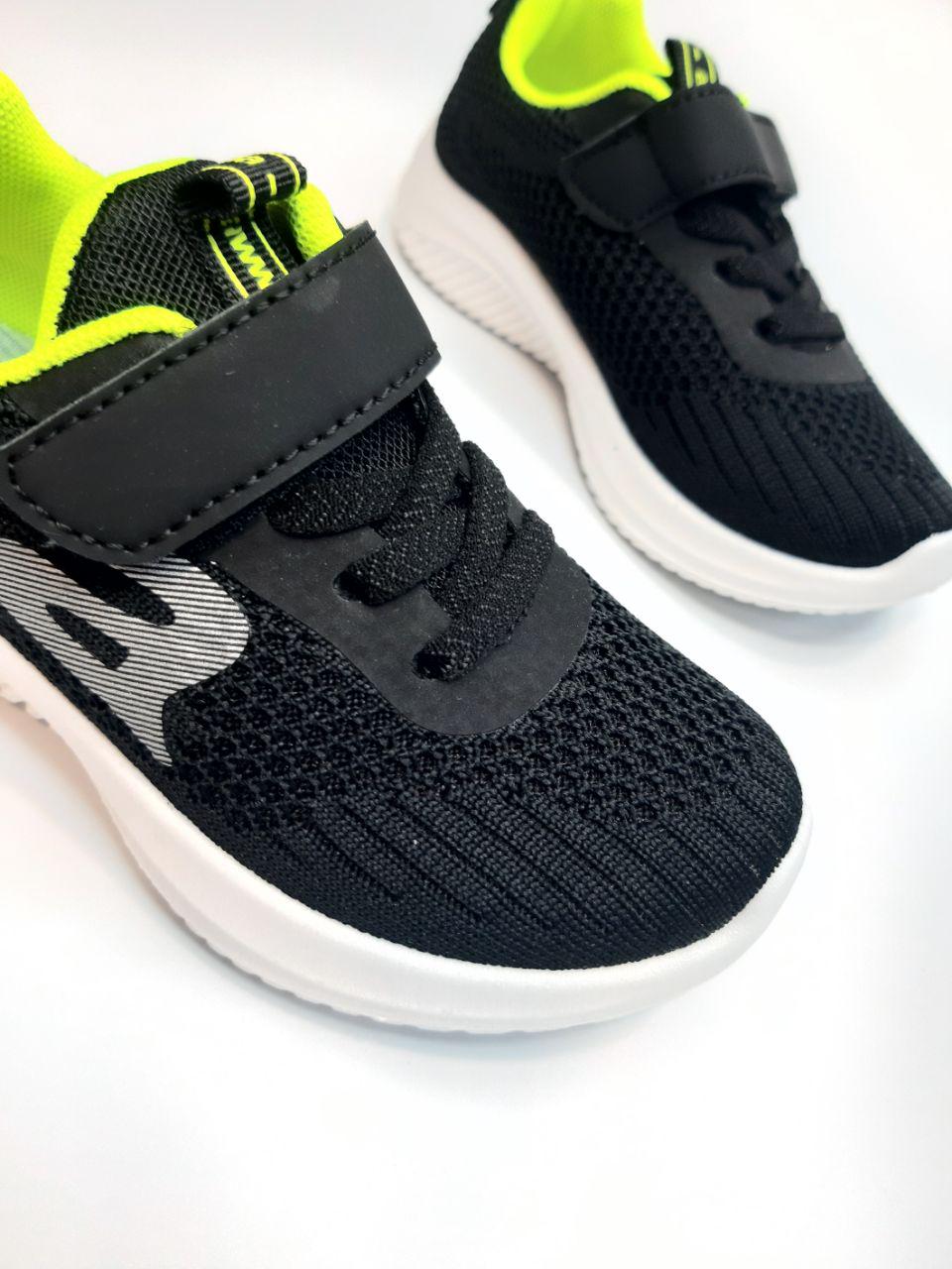 Кроссовки для мальчика Apawwa р. 29 18,5 см Черный (393 black) - фото 4 Кроссовки для мальчика Apawwa р. 29 18,5 см Черный (393 black) - фото 4