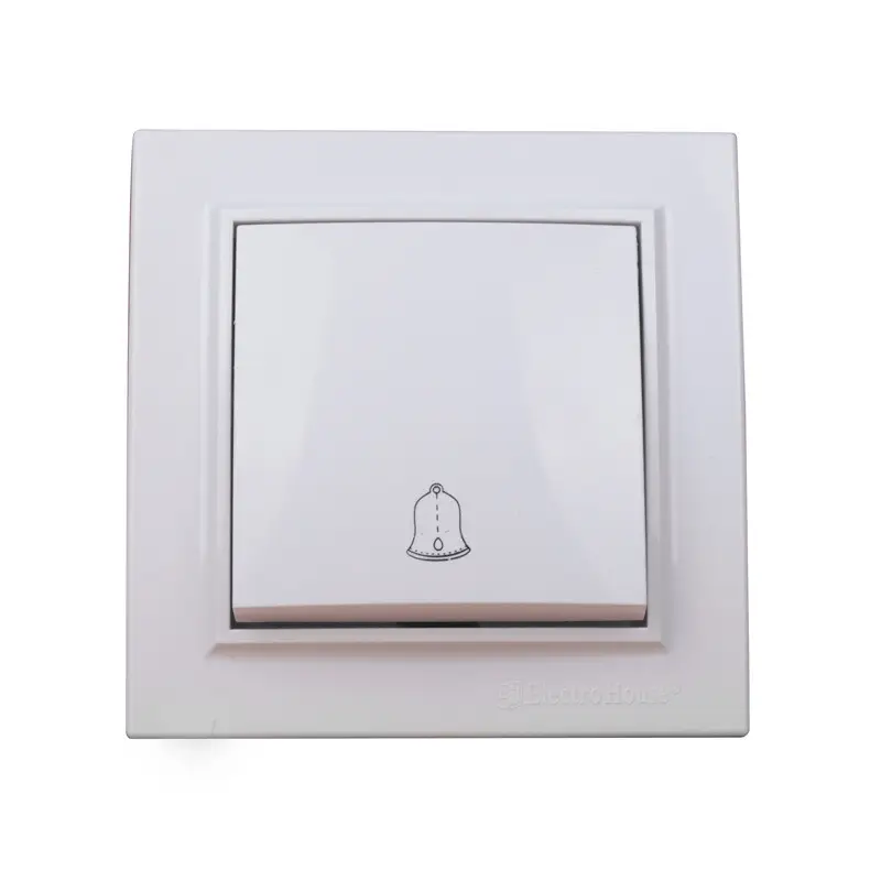 Выключатель звонка ElectroHouse 16 А IP22 Enzo Белый (EH-2882)