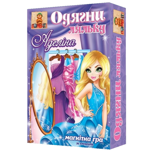 Настольная игра Bombat Game Одень куклу: Аделина (1210094278)