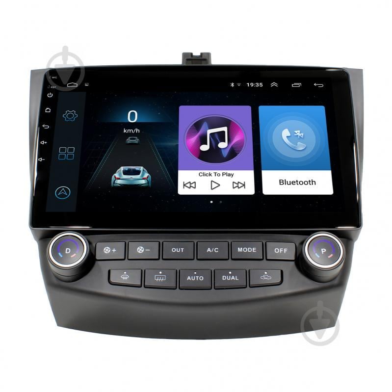 Штатная автомобильная магнитола 10.1" Honda Accord (2004-2007 г.) Wi Fi GPS климат контроль Android 8.1 Go