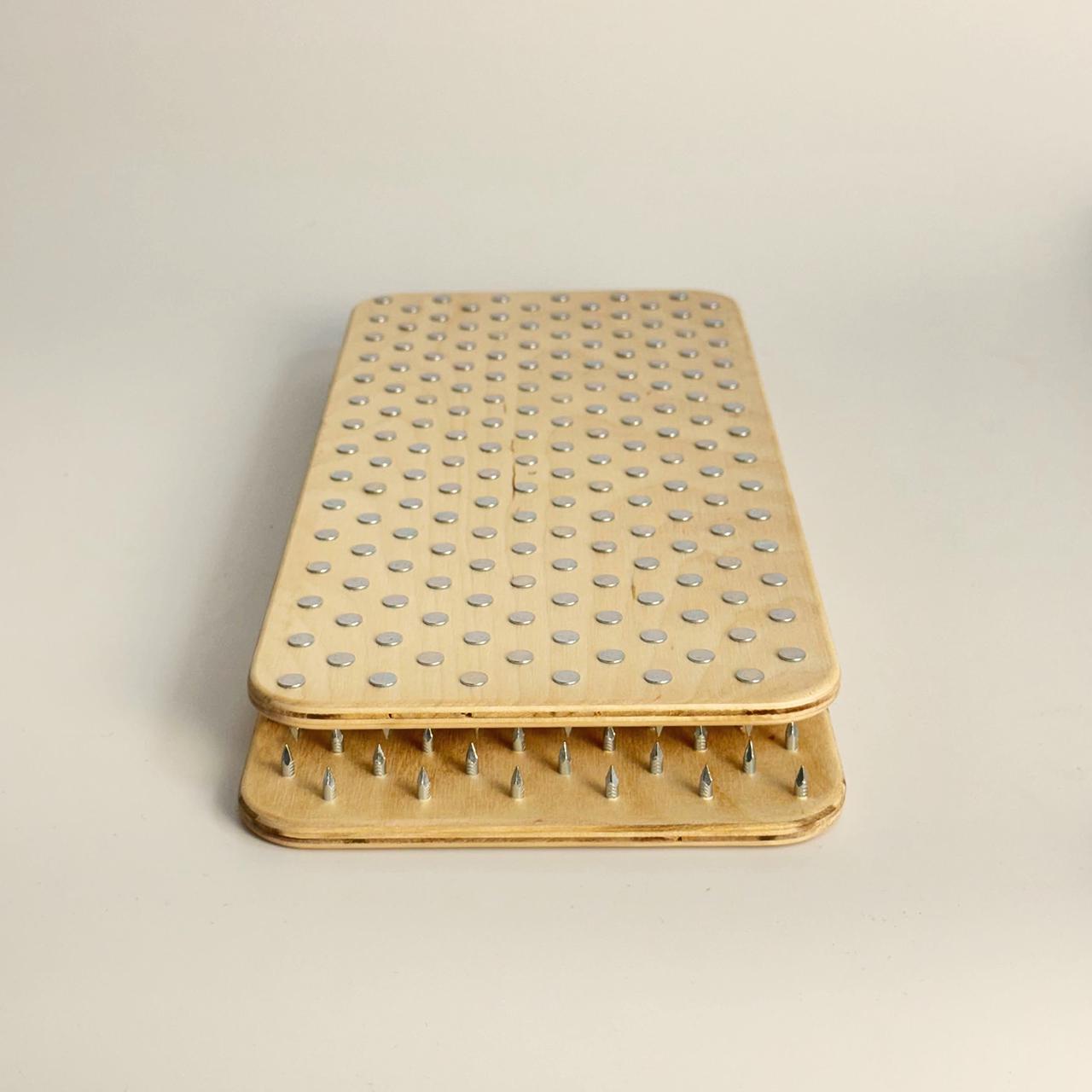 Доска Садху для йоги Aurora Ромб Инь и Ян 320x140 мм (ДС Мінімалізм Ромб КЖ 320_140_15) - фото 7 Доска Садху для йоги Aurora Ромб Инь и Ян 320x140 мм (ДС Мінімалізм Ромб КЖ 320_140_15) - фото 7