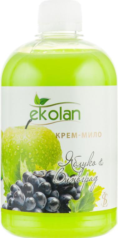 Крем-мыло жидкое Ekolan Яблоко & Виноград запаска 500 г (18095)