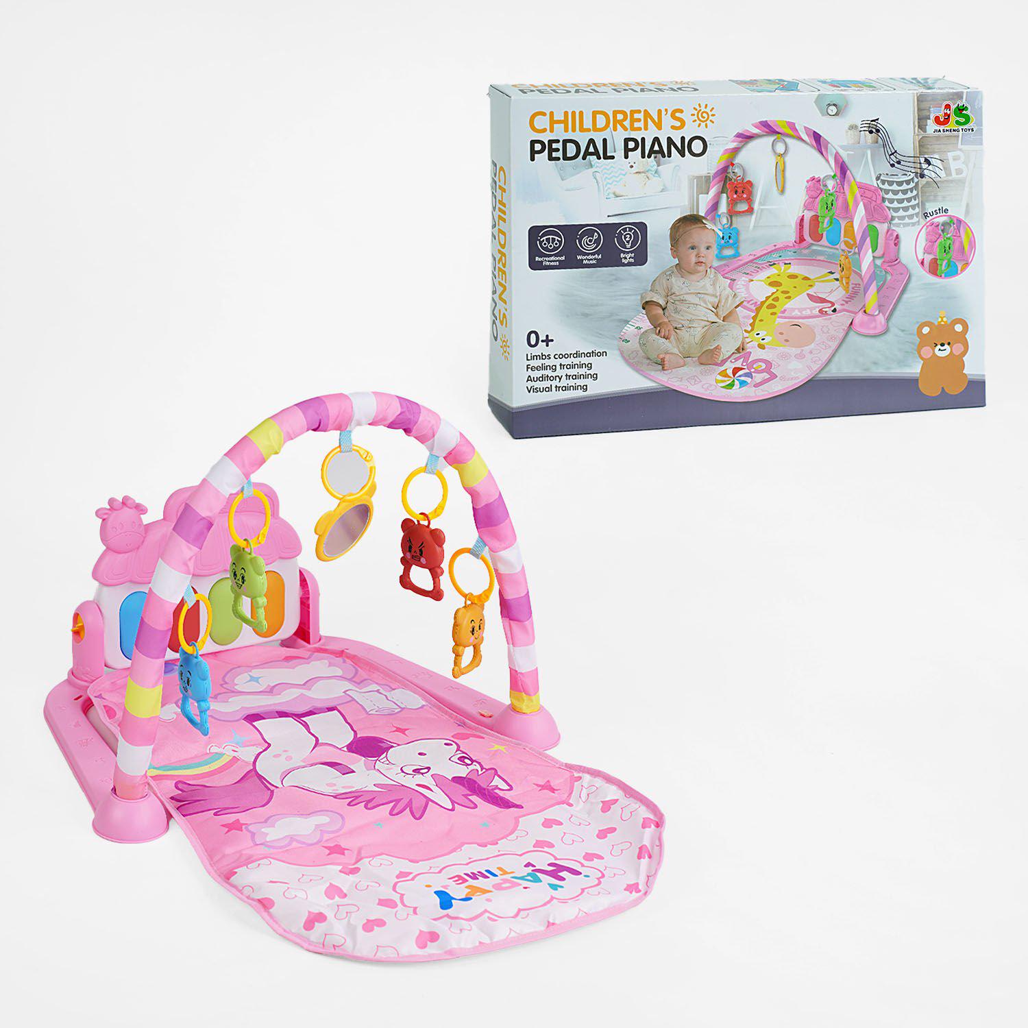 Коврик 518 звук подсветки пианино 5 подвесок (A21) - фото 2 Коврик 518 звук подсветки пианино 5 подвесок (A21) - фото 2