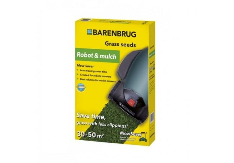 Семена для газона Barenbrug Mow Saver Robot Mulch низкорослая 1 кг (49103)