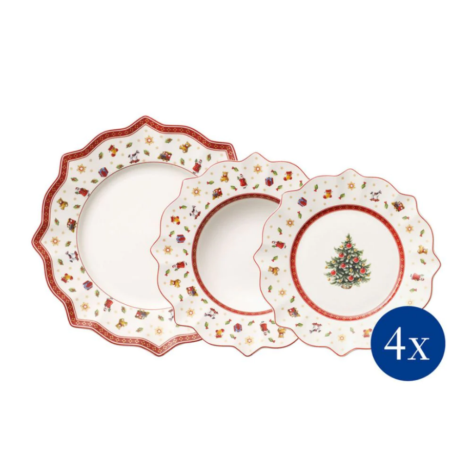 Столовый сервиз Villeroy & Boch Toy's Delight 12 предметов 4 персоны (1485858816)