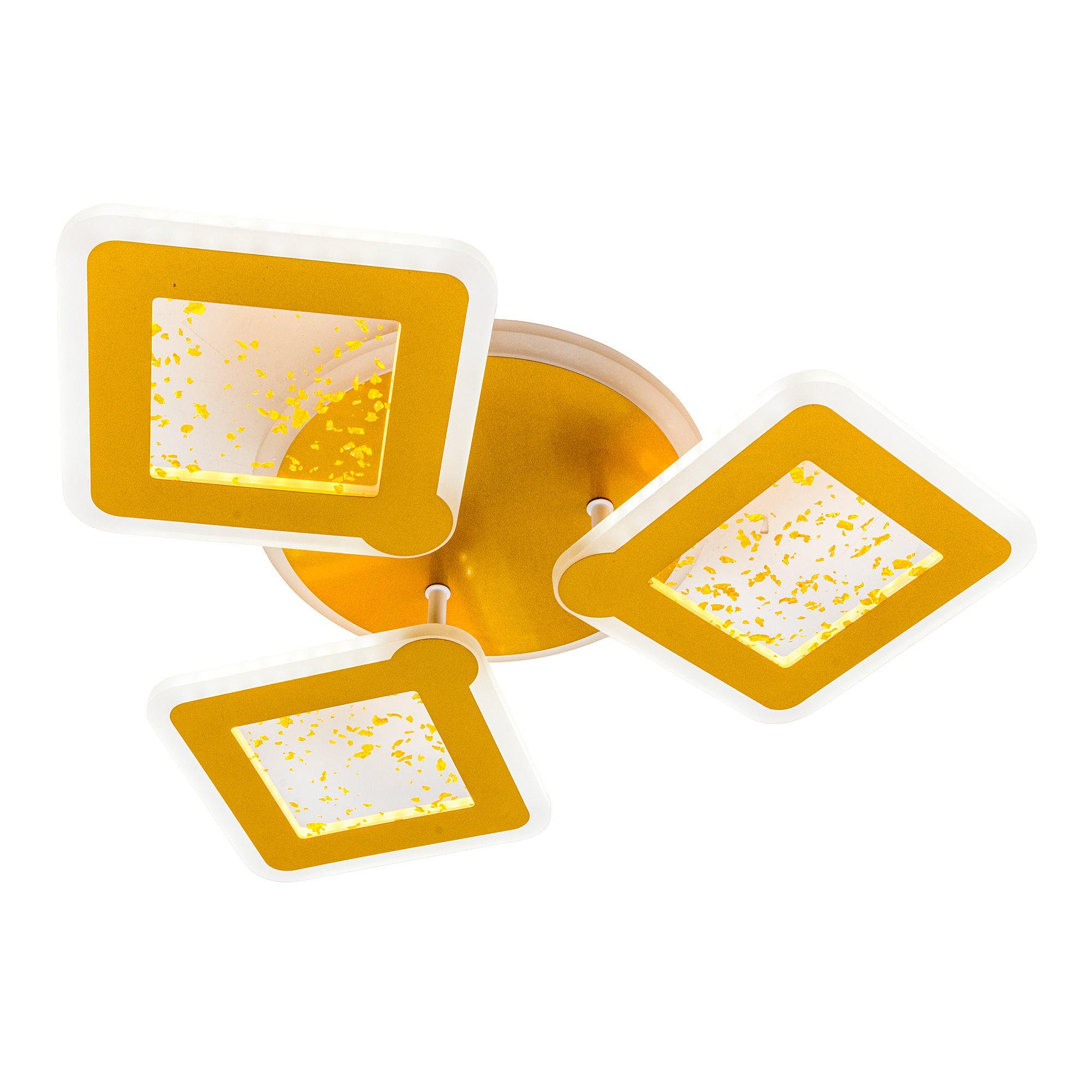 Люстра светодиодная с пультом Valeso V K39977-3+1 GD (000036412) - фото 7 Люстра светодиодная с пультом Valeso V K39977-3+1 GD (000036412) - фото 7