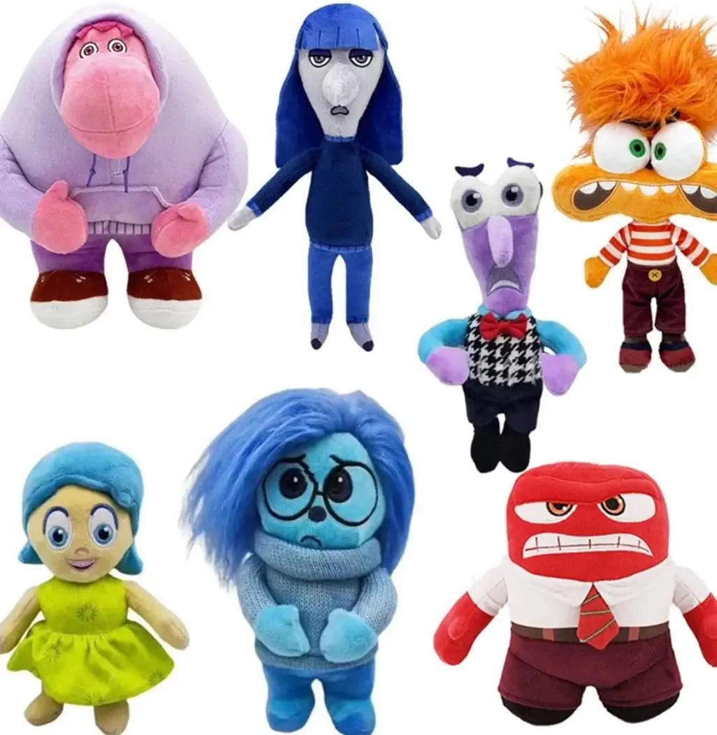Набор мягких игрушек из мультфильма Мысли Наизнанку Inside Out 7 шт. (573861)