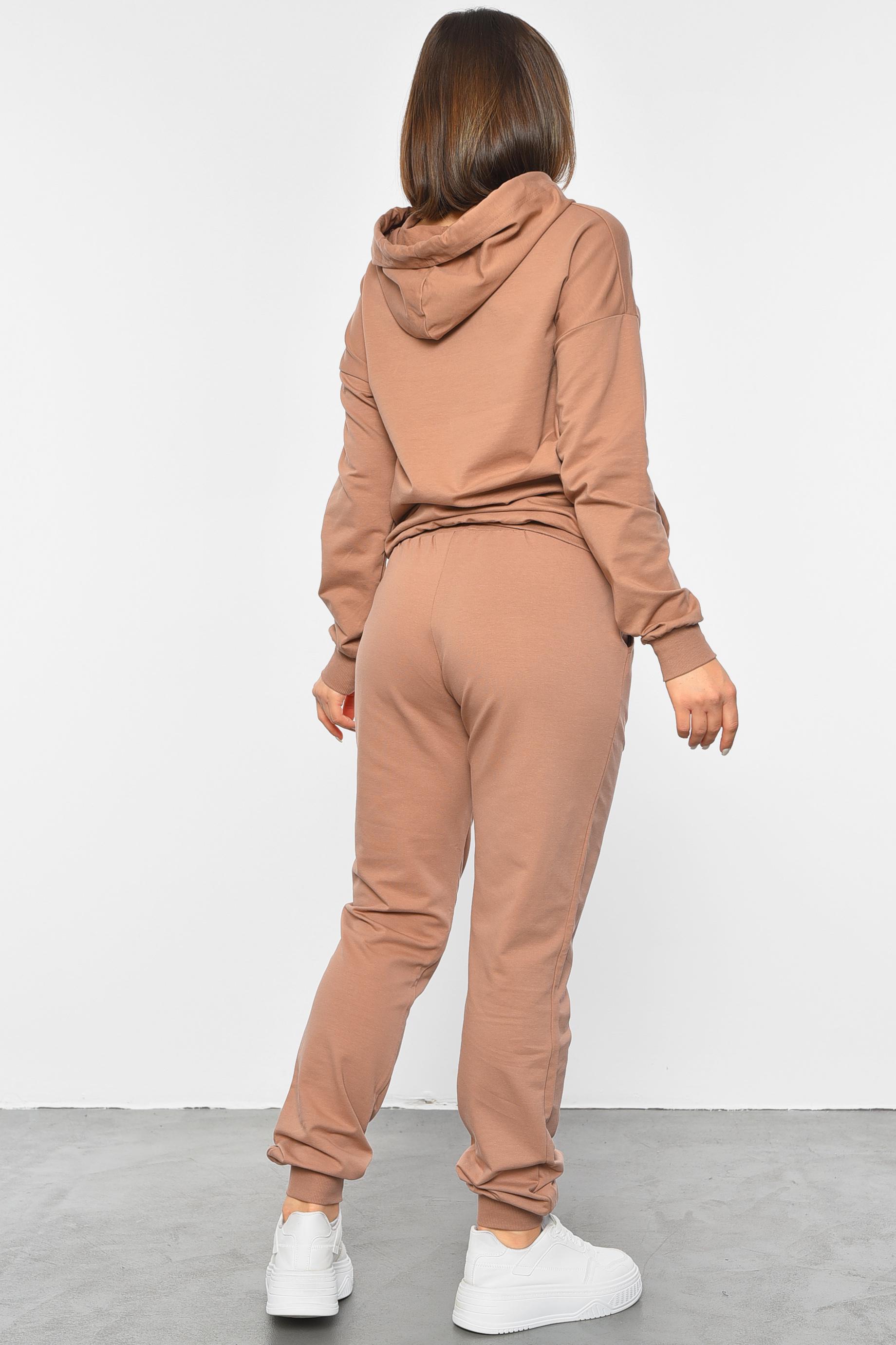 Спортивний костюм жіночий 2XL Мокко (189742) - фото 3 Спортивний костюм жіночий 2XL Мокко (189742) - фото 3